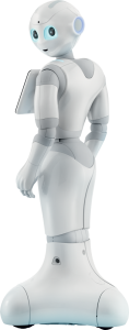 Pepper, the human-shaped robot at skimspiration europe 2018