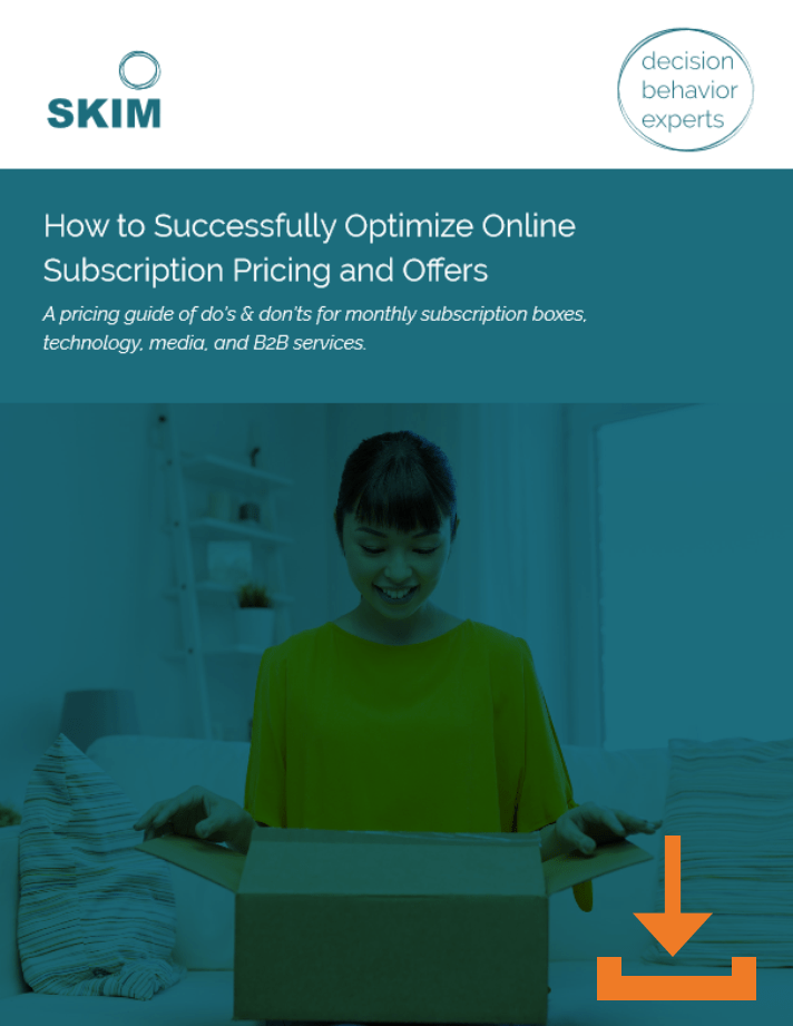 How to successfully optimize online subscription pricing and offers